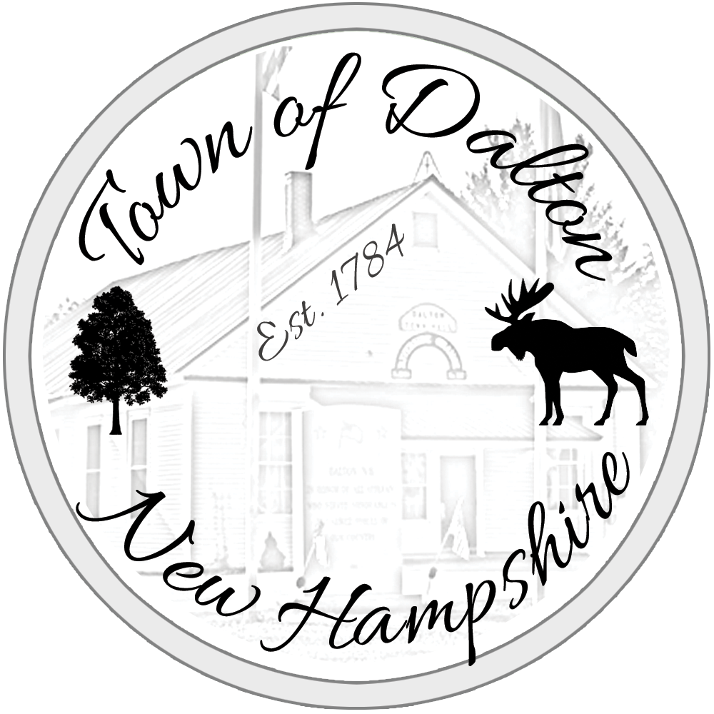 1st Issue Tax Bills Issued - Town of Dalton, New Hampshire